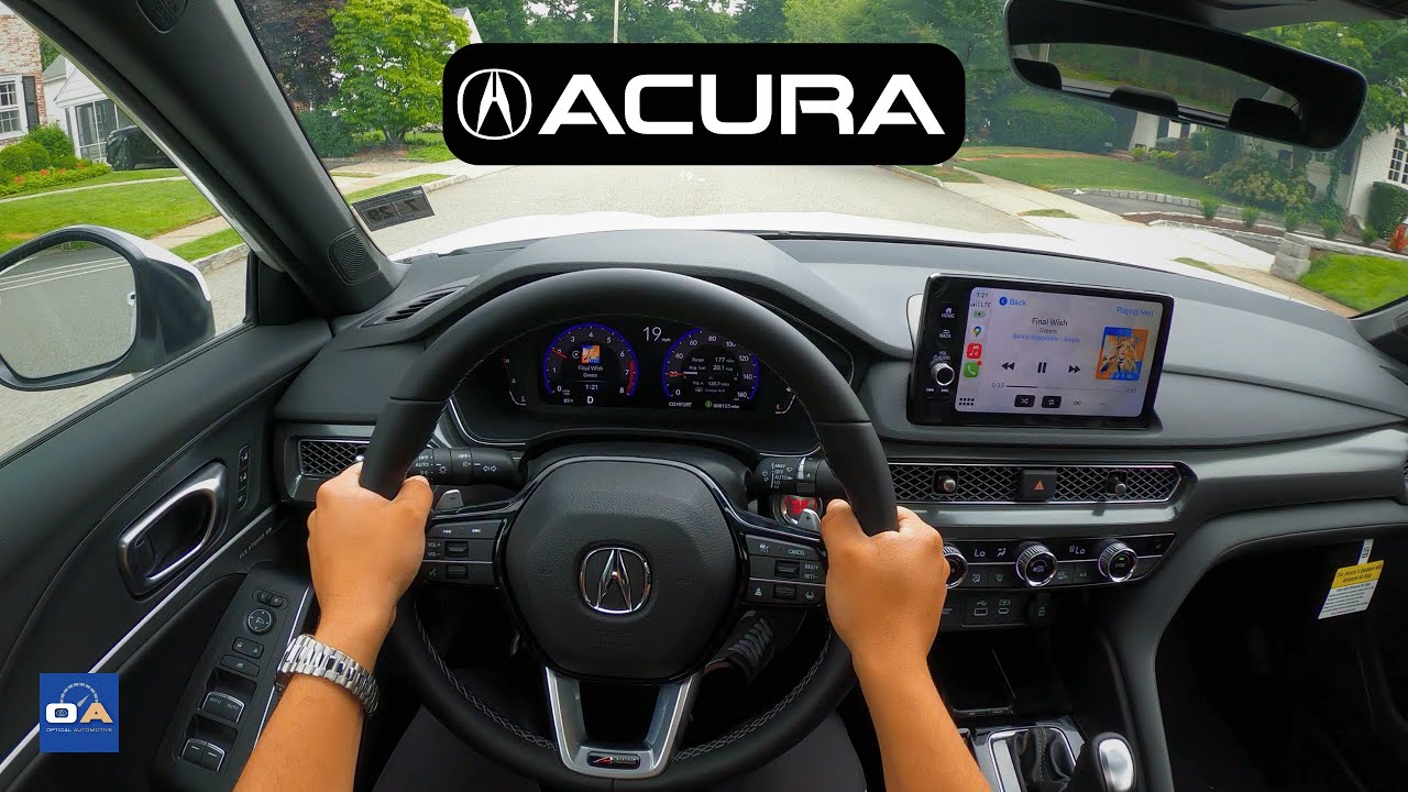 Acura Integra A-Spec 2024/2025 Tech | Тест-драйв от первого лица и обзор | 4K