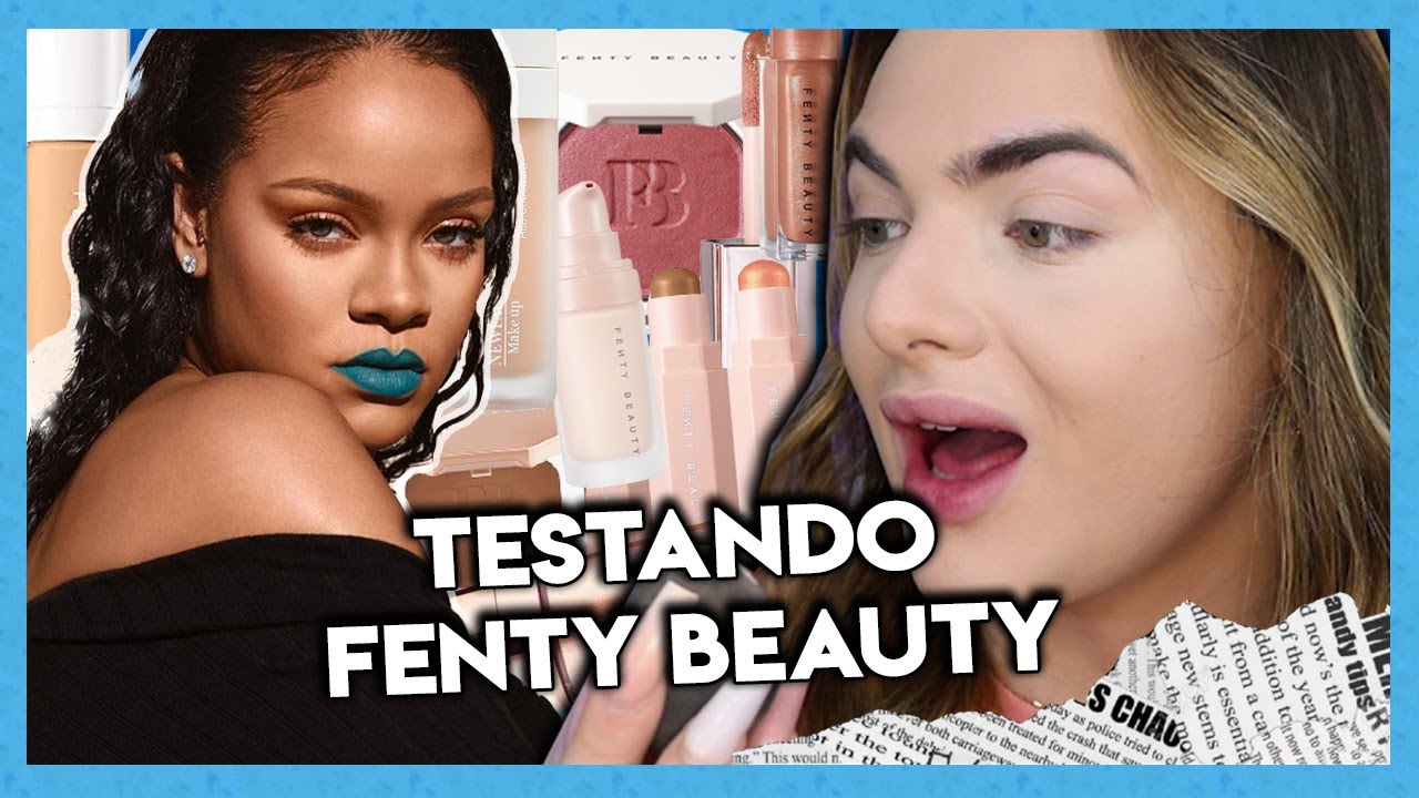 ME MAQUIANDO SÓ COM FENTY BEAUTY ✨