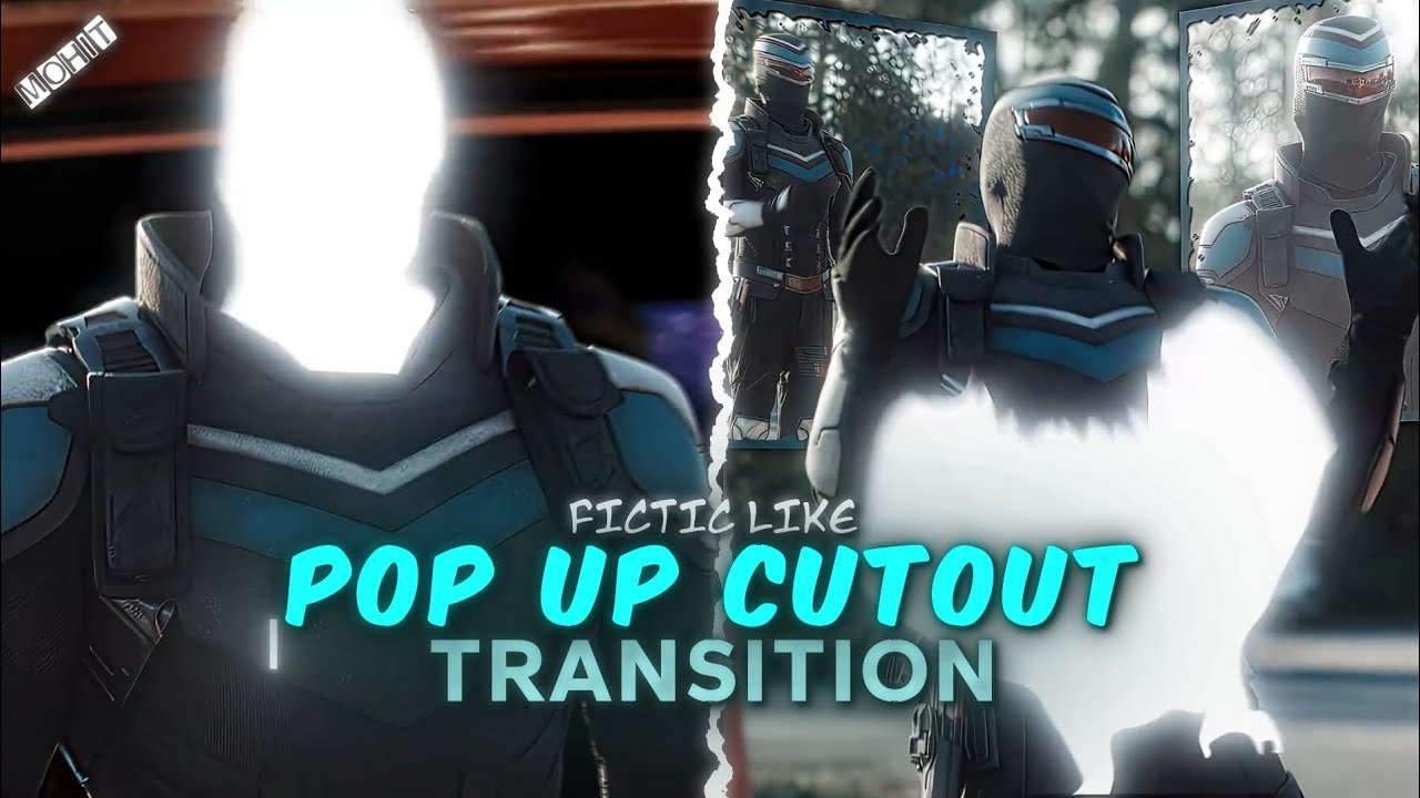 FicTic Like Pop Up Cutout Transition | Alight Motion (+preset)