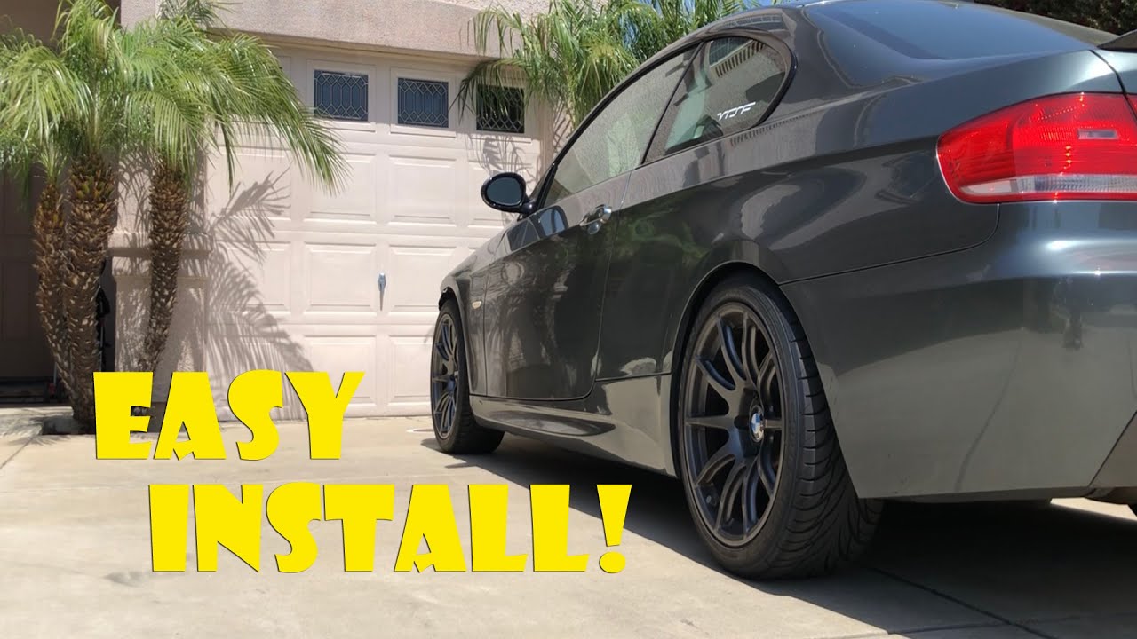 Replacing the Windshield Weather Molding on Bros 335i from IAA