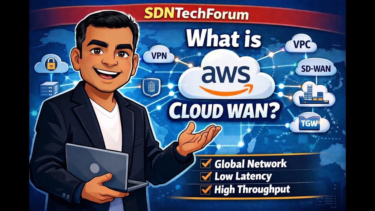 AWS Cloud WAN Explained | Global VPC Connectivity Made Simple for Network Engineers