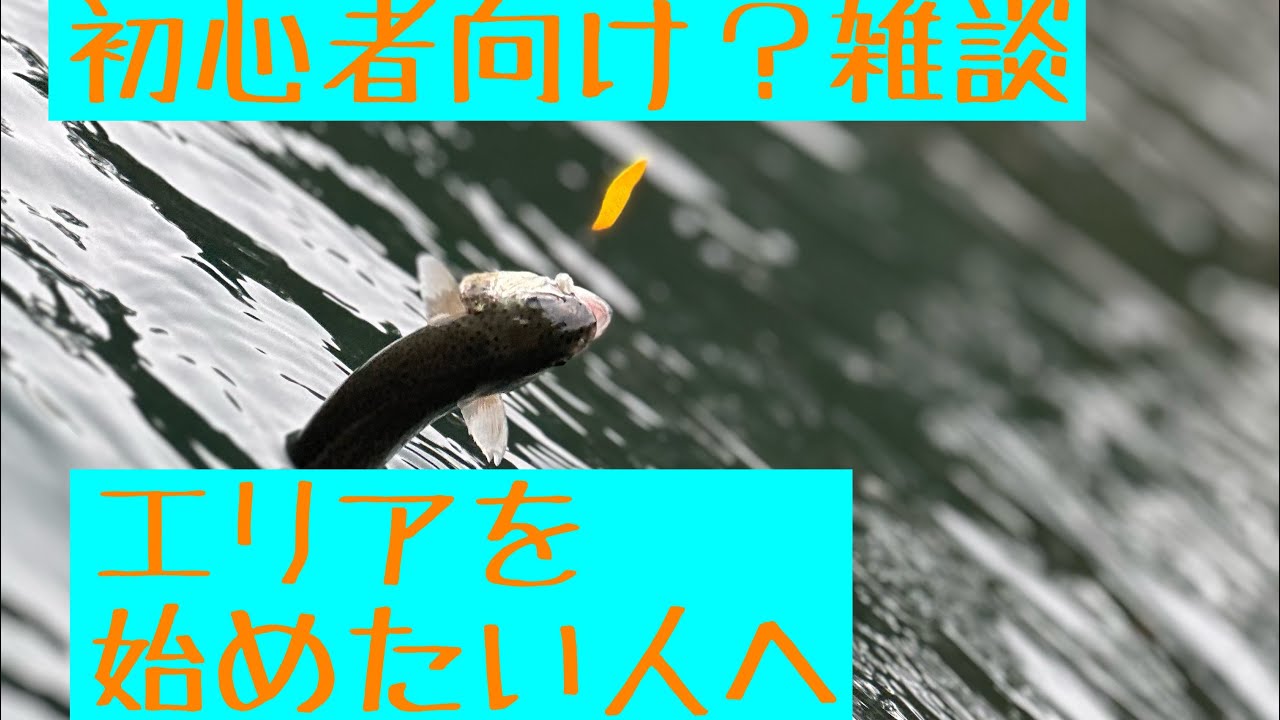 エリアトラウトやろうぜ！初心者向け(？)雑談動画
