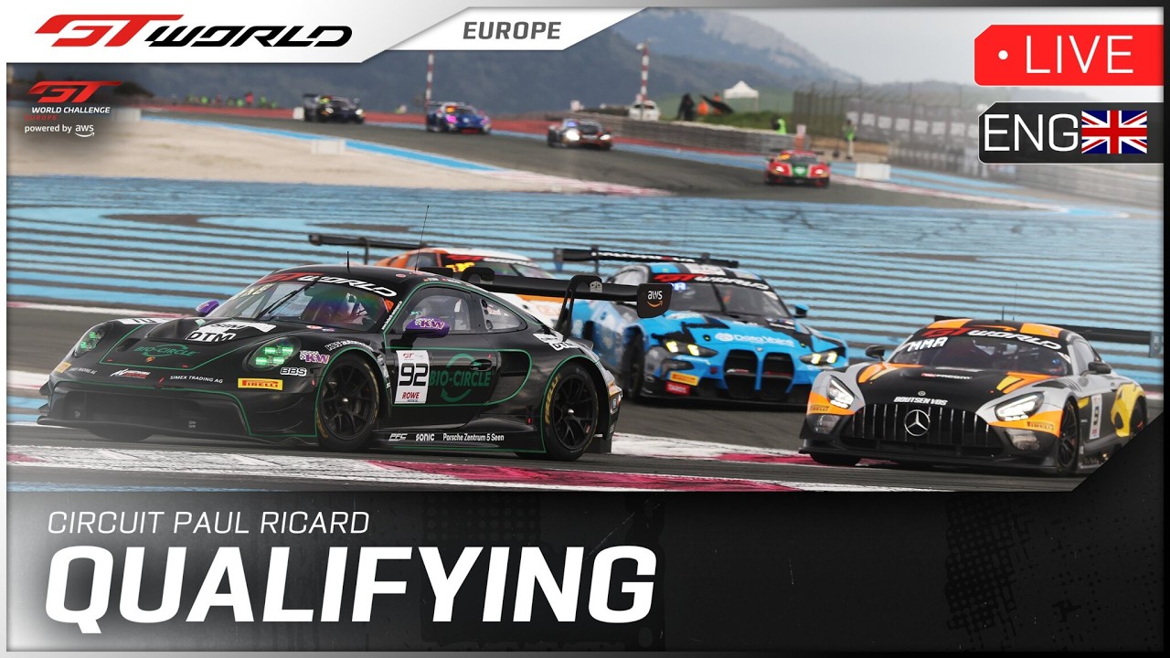 LIVE | Qualifying | Circuit Paul Ricard | GT World Challenge powered by AWS 2026