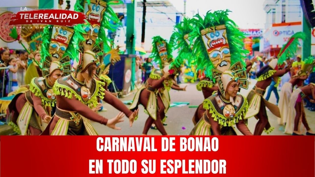 Carnaval de Bonao en todo su esplendor.