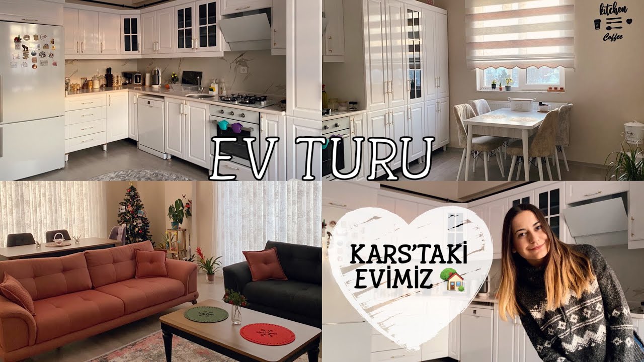 KARS'TAKİ 3+1 EVİMİZ I EV TURU 🏡
