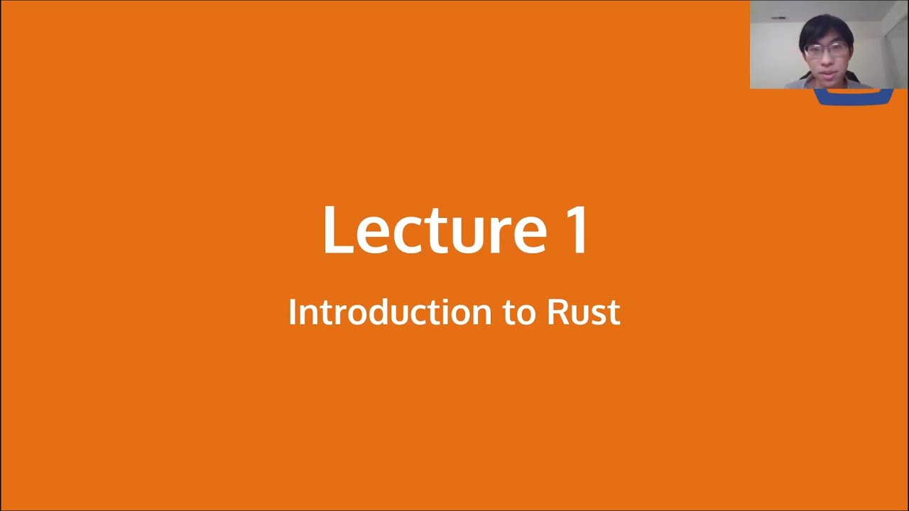 SP26 CS 128H Lecture 1 - Intro to Rust
