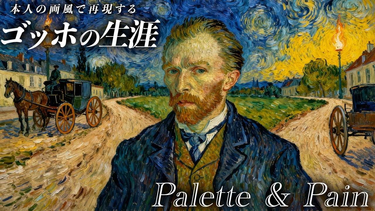 生涯で売れた絵、たった1枚。ゴッホが37年間で見た地獄と光