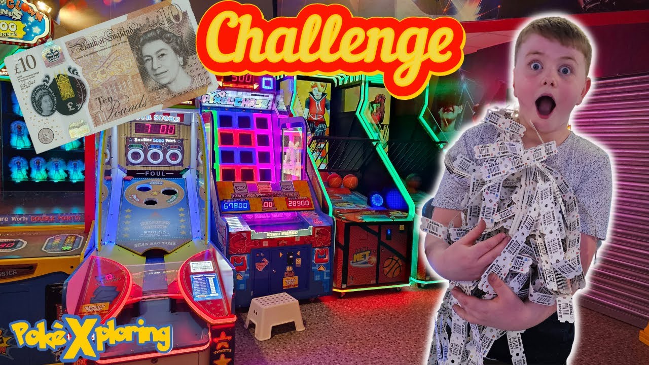 £10 Arcade Ticket Challenge @ Haven Devon Cliffs vs @pokemontrainermike1 #arcade #challenge #haven