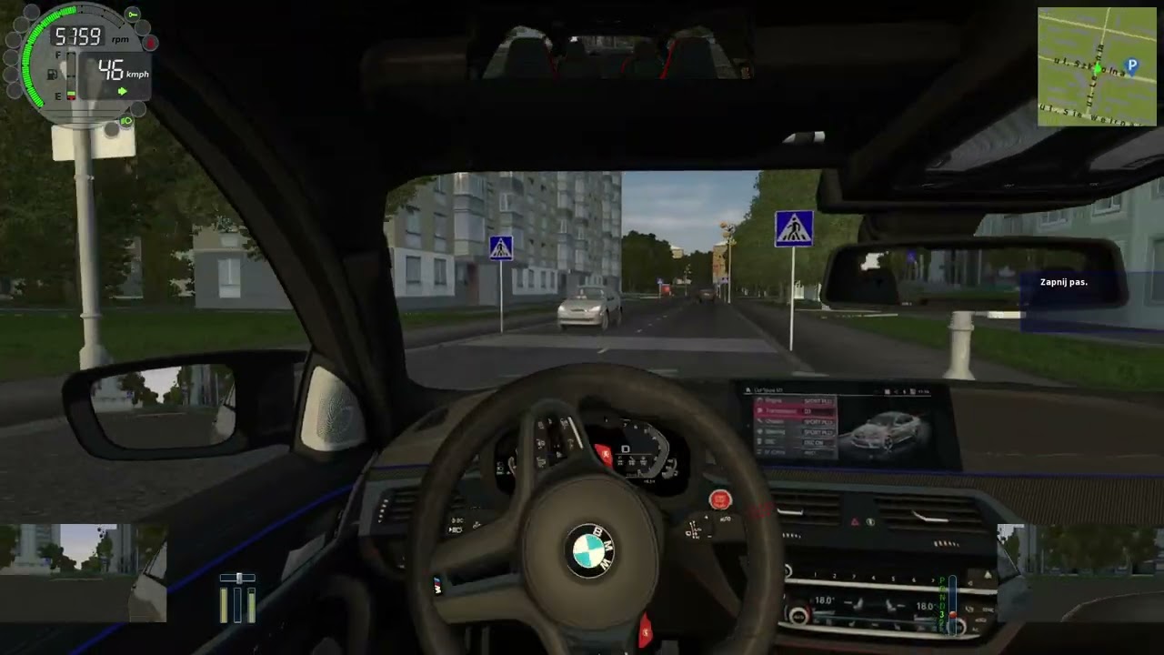 hardcore driving bmw m5 cs f90 *city car driving* #bmwm5cs