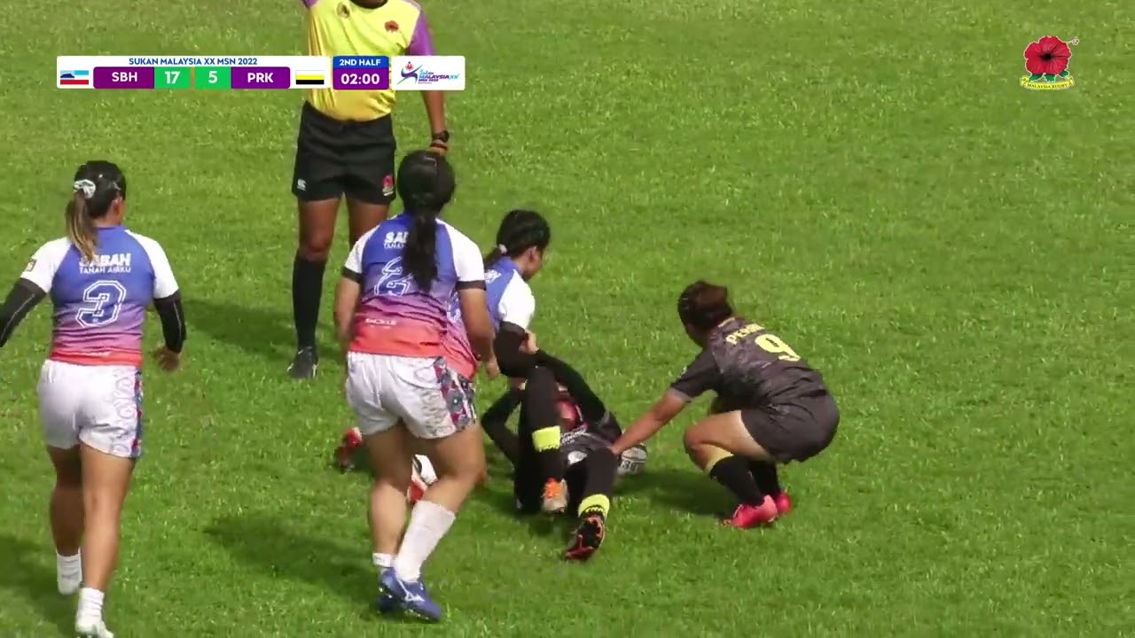 Sabah Ladies vs Perak Ladies (37 - 5)