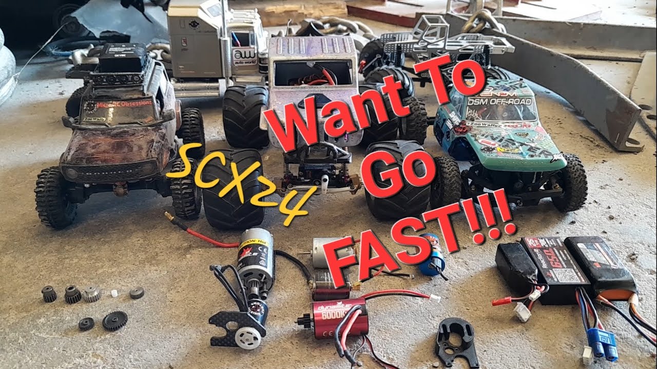 How To Make a #scx24 Fast!!!