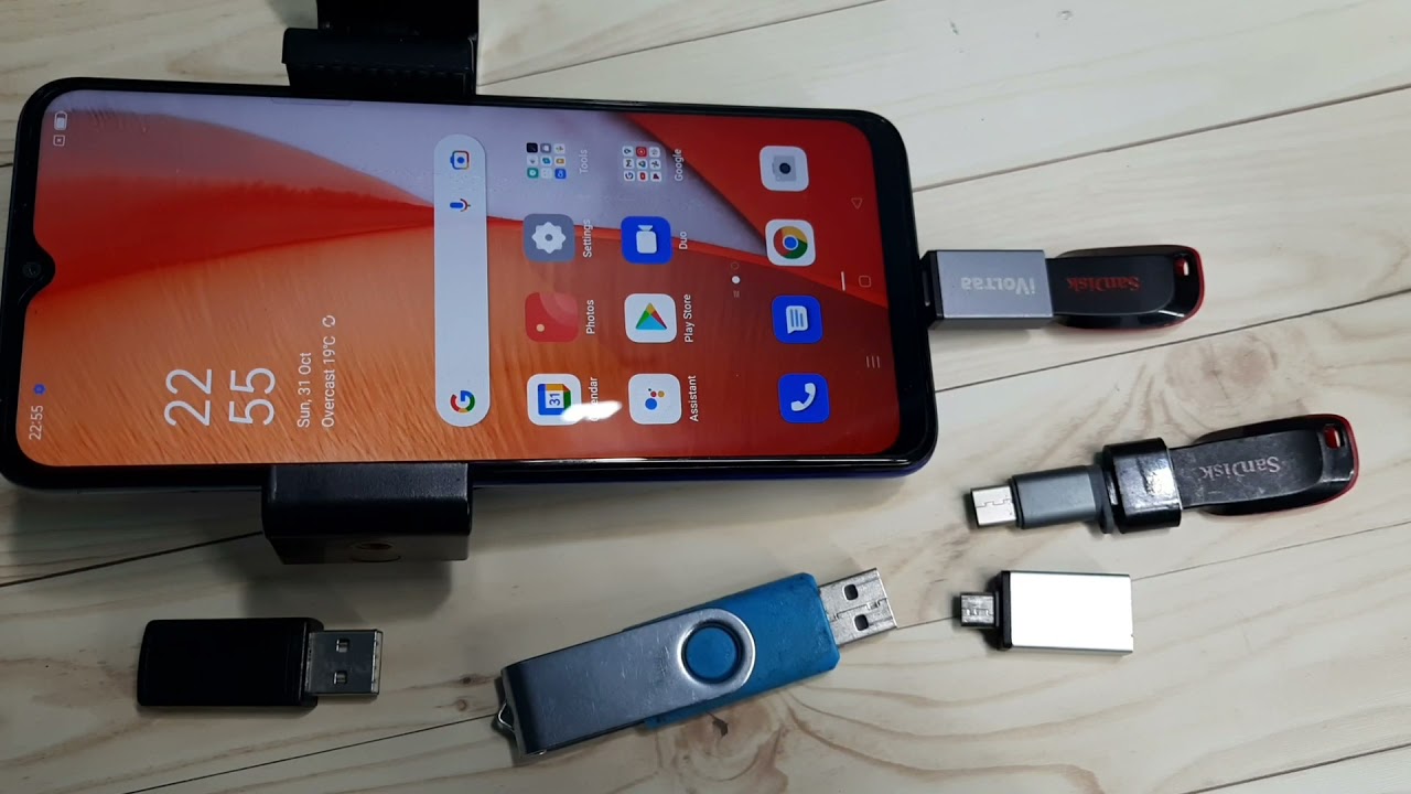 How to Copy and Transfer PPT or PowerPoint Presentations From Android Phone to USB Pen Drive