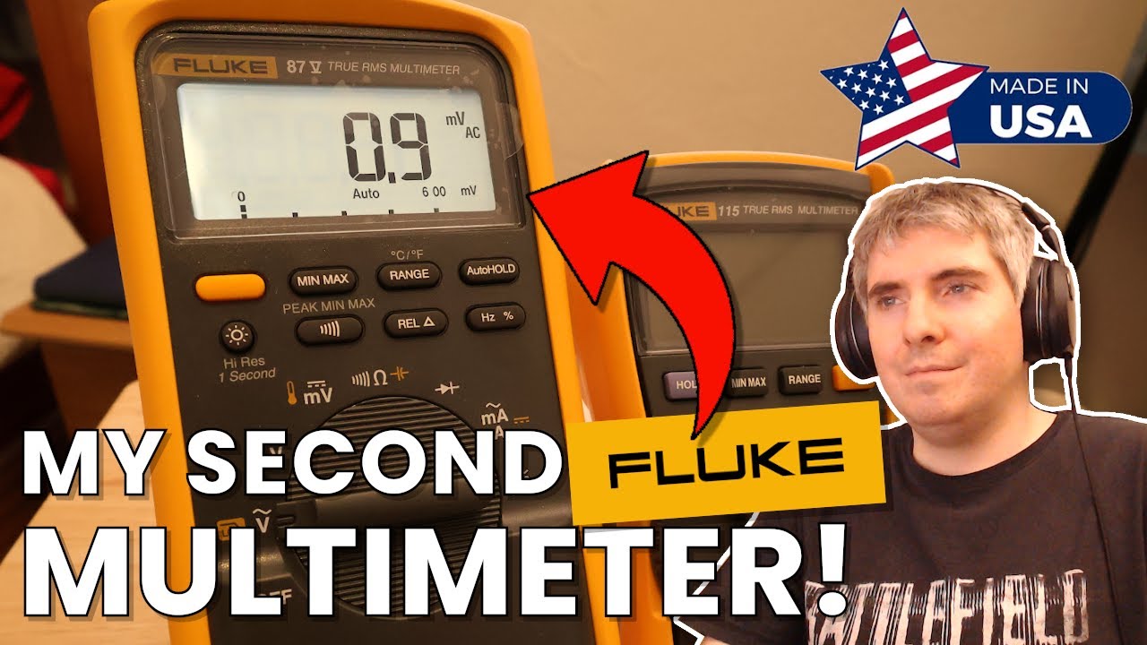 FLUKE 87V 6000 Count Multimeter Unboxing & First Impressions | CEE #001