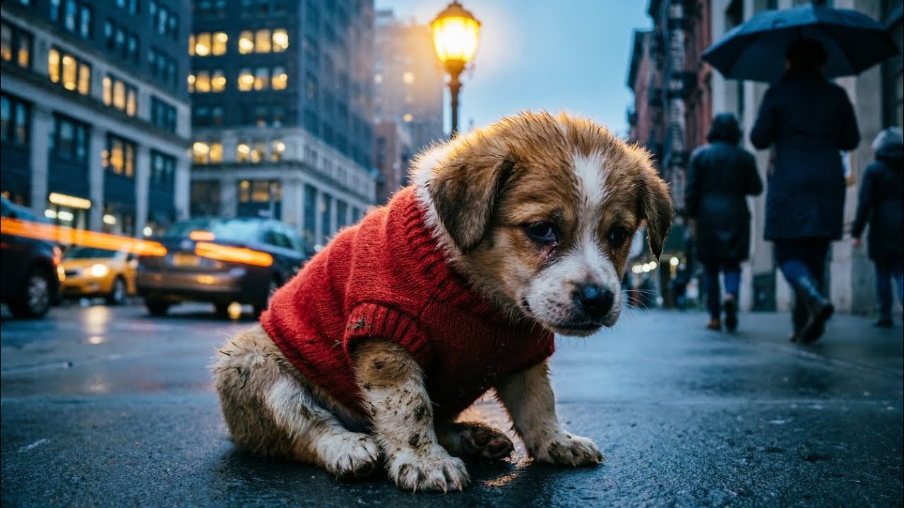 The Puppy Who Couldn’t Afford a Burger… A Story of Kindness That Changed Everything 🐶🍔