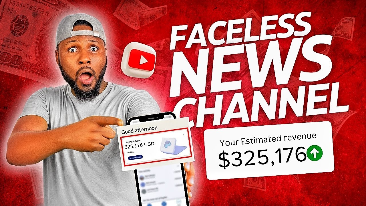 How to Create Viral FACELESS News Videos that Makes Over $500 Daily Using AI