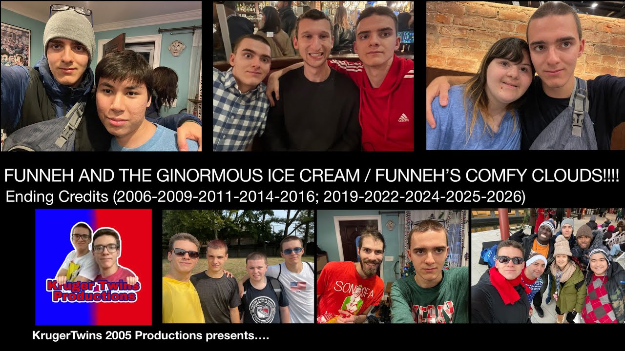 FUNNEH AND THE GINORMOUS ICE CREAM / FUNNEH’S COMFY CLOUDS (2006-2011; 2016-2026) Credits