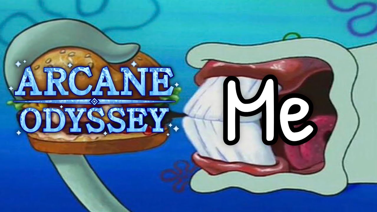 trying out the arcane oddysey (roblox)