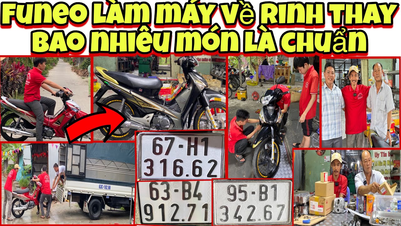 Clip 6/3 Funeo làm máy về rinh thay bao nhiêu món là chuẩn , 