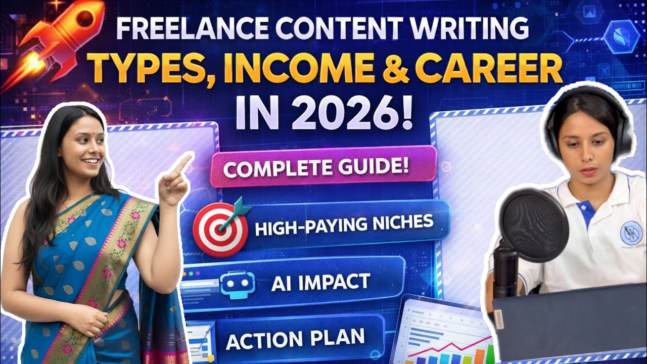 Freelance Content Writing Explained: Types, Career, AI Impact & How to Earn in 2026