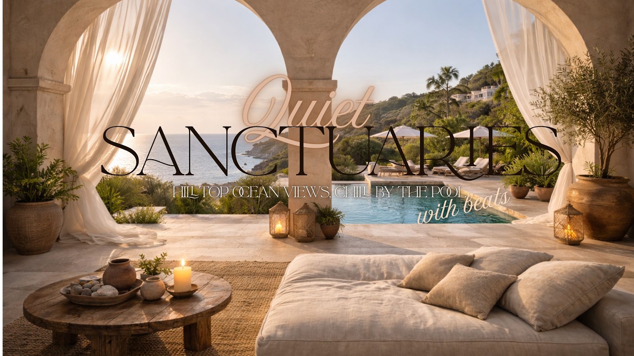 Mediterranean Pool Villa | Serene Coastal Escape with Ocean Vistas