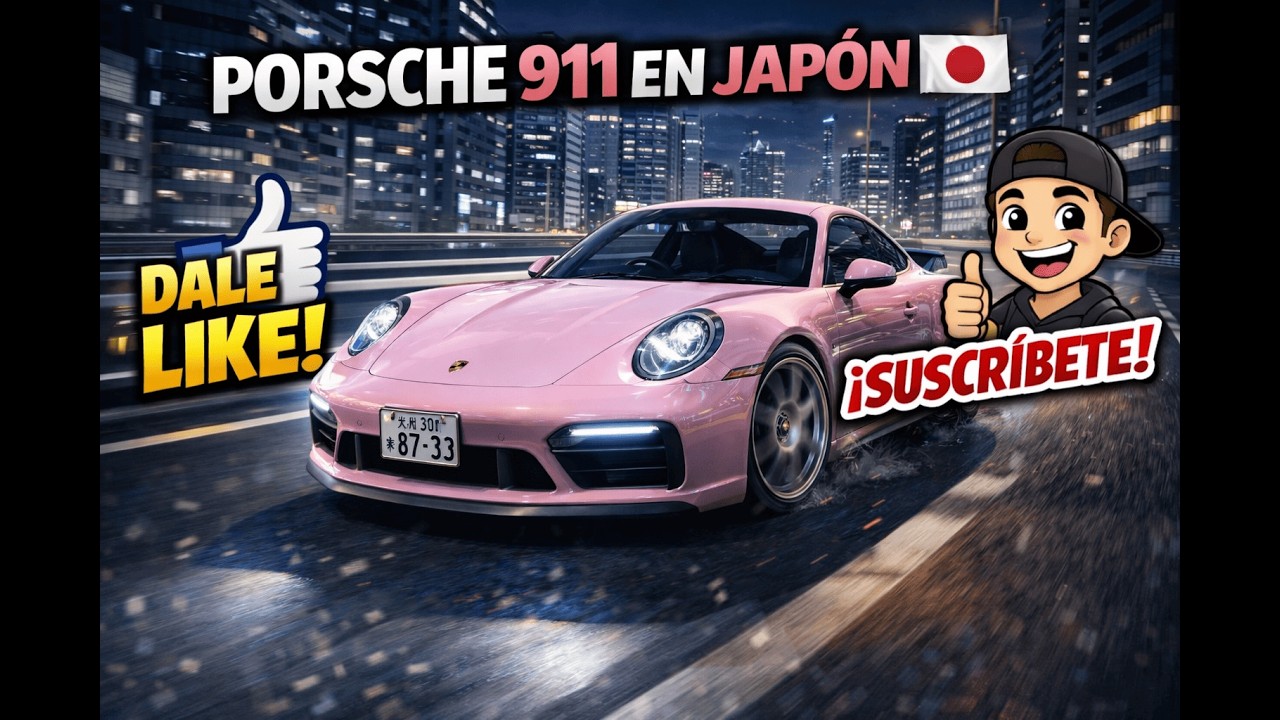 👉 Porsche 911🌃🇯🇵 | Autopista de Japón | Thrustmaster T300
