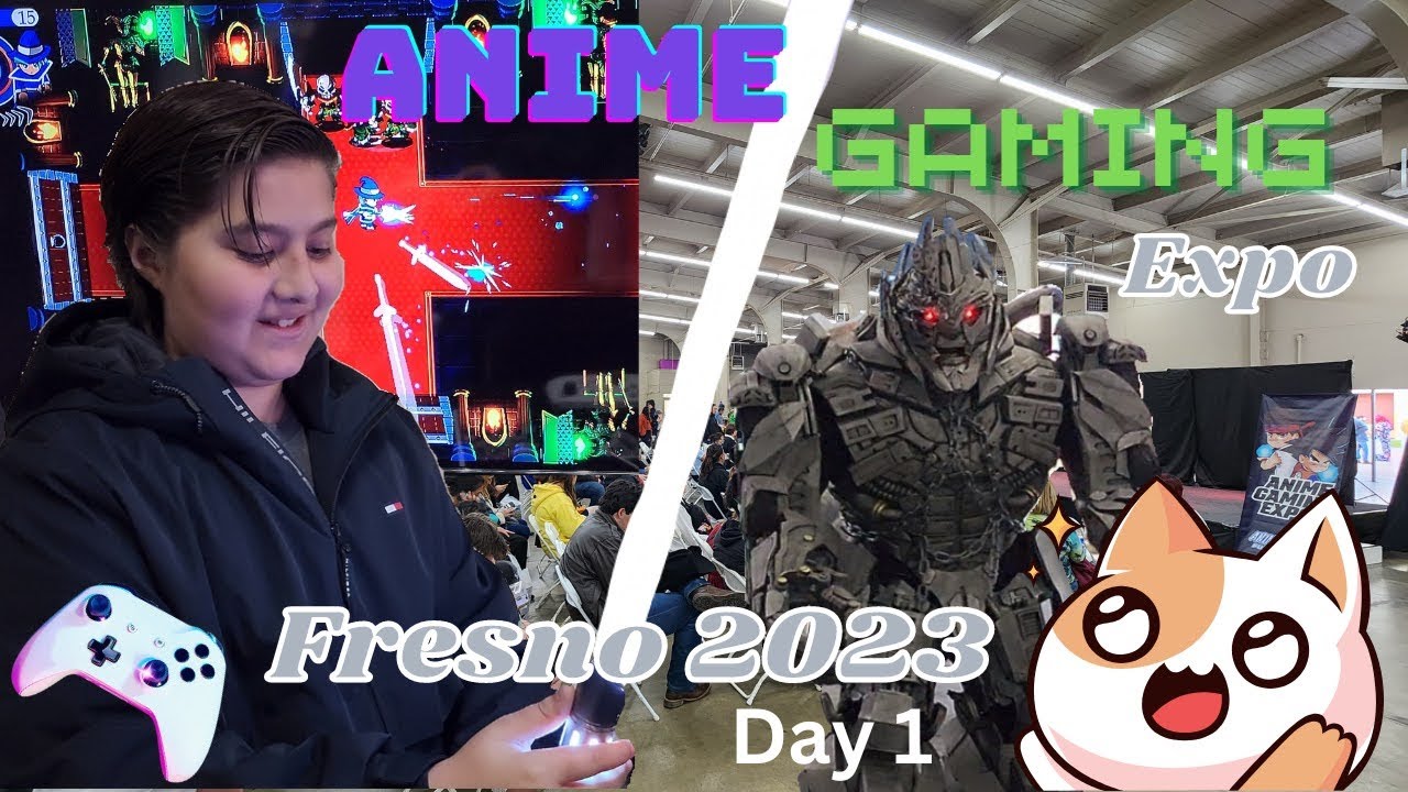 Anime Gaming Expo Fresno 2023 Day 1