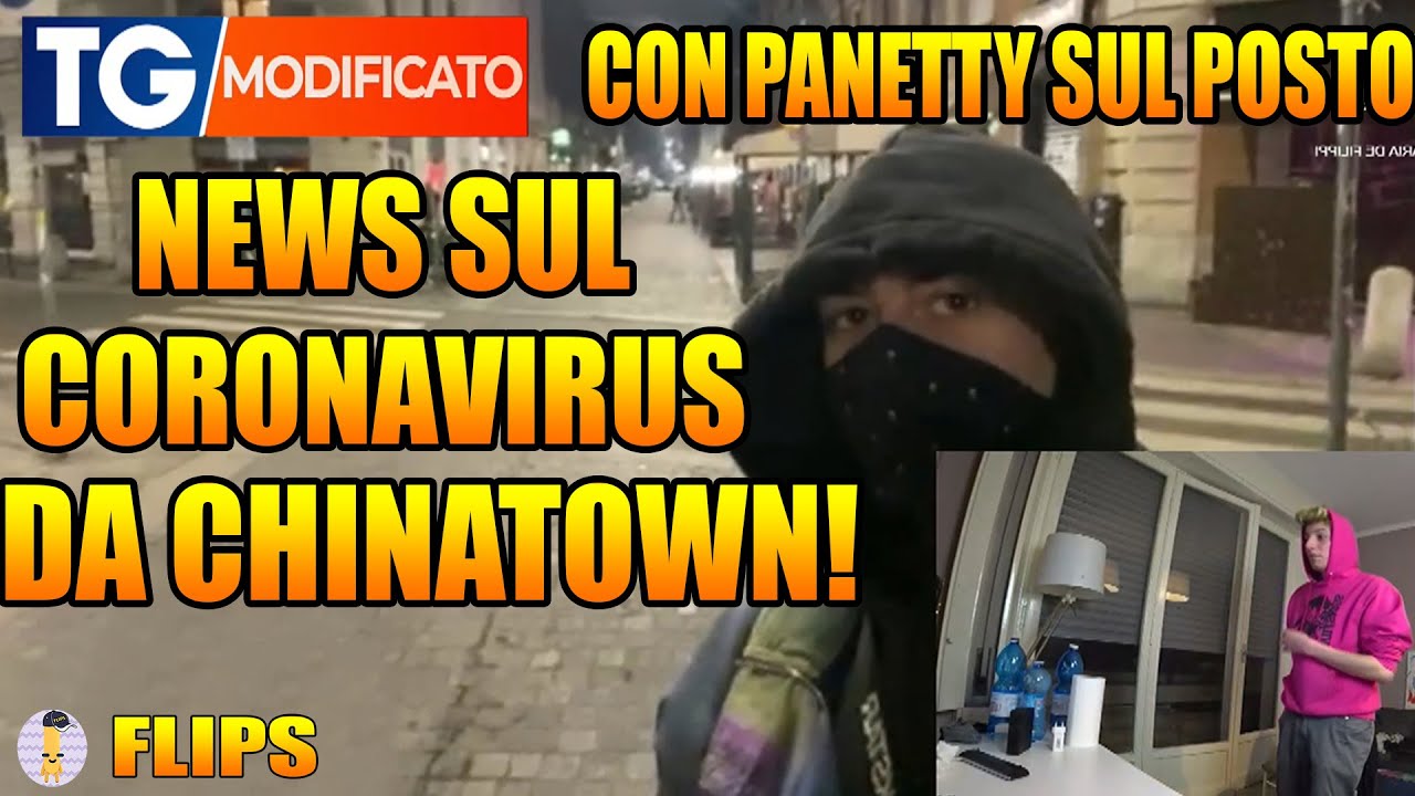 HOMYATOL LIVE👽NEWS SUL CORONAVIRUS A MILANO CON PANETTY INVIATO SPECIALE!