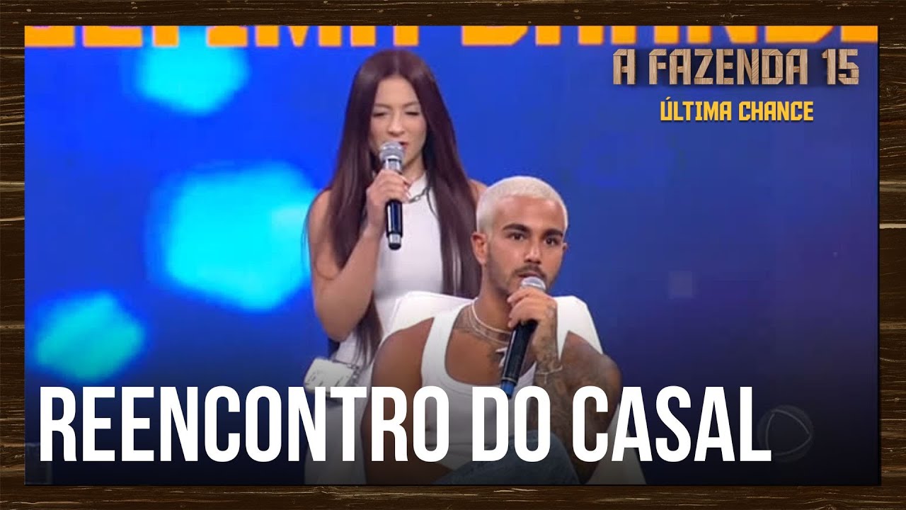 Yuri reencontra Nathalia Valente após eliminação em A Fazenda 15 | Última Chance