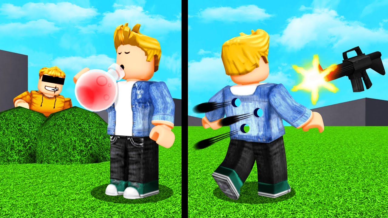 I used GUN POTIONS onPlayers.. (Wacky Wizards)