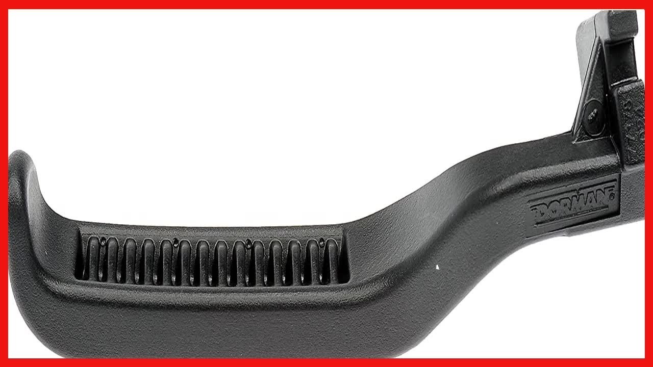 Dorman 77178M Interior Door Handle Compatible with Select Ford Models, Black; Smooth