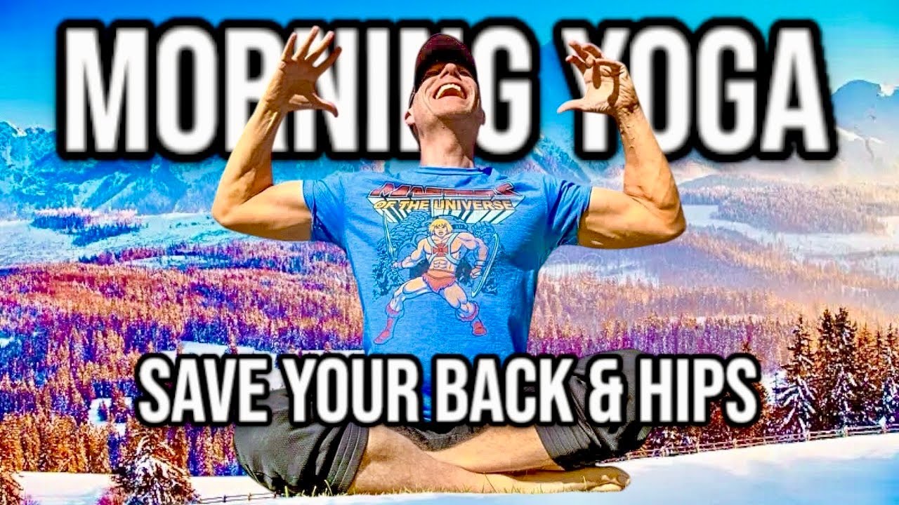 Morning Yoga for a Strong Back and Loose Hips, Back and Shoulders - Full Body Wake Up Yoga!