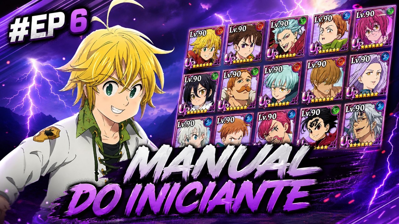 MANUAL DO INICIANTE #EP 6 ESSA &Eacute; A MELHOR ATUALIZA&Ccedil;&Atilde;O PARA OS INICIANTES !!! MUITOS PERSONAGENS FREE