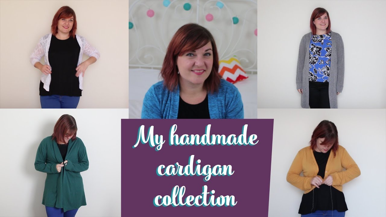 My handmade cardigan collection