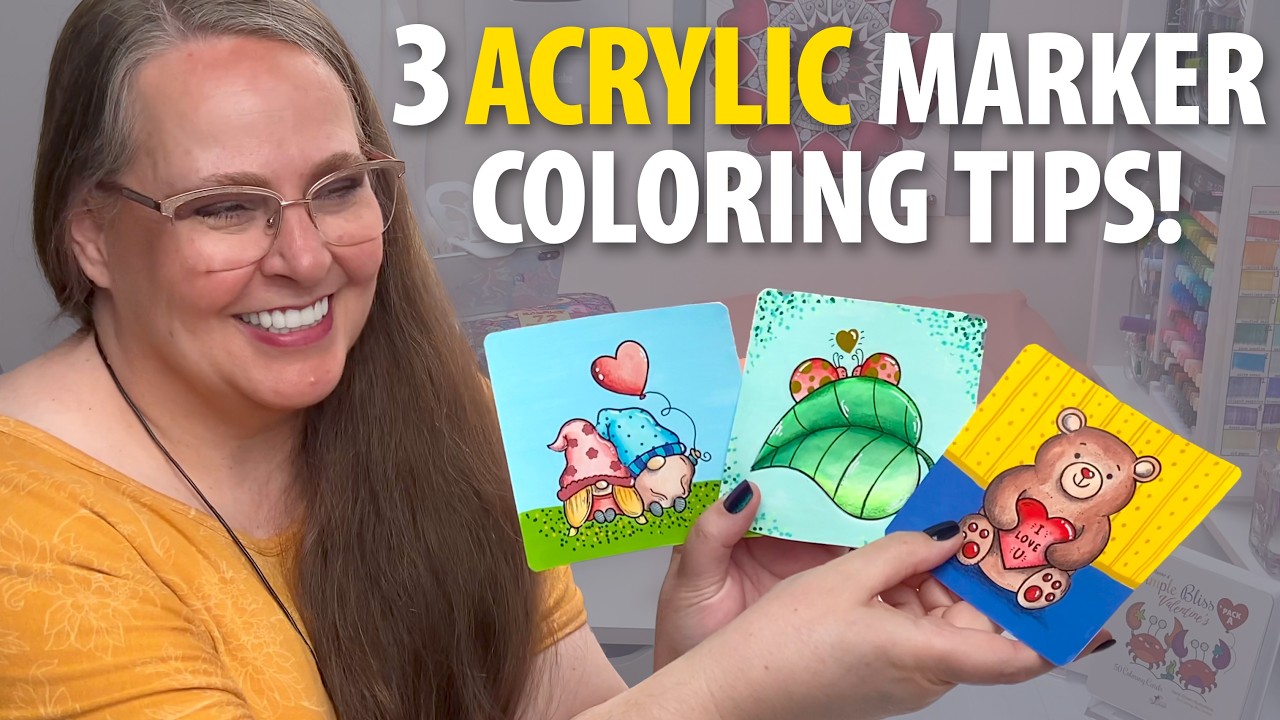 How to Color with Acrylic Markers [3 Easy Tips]