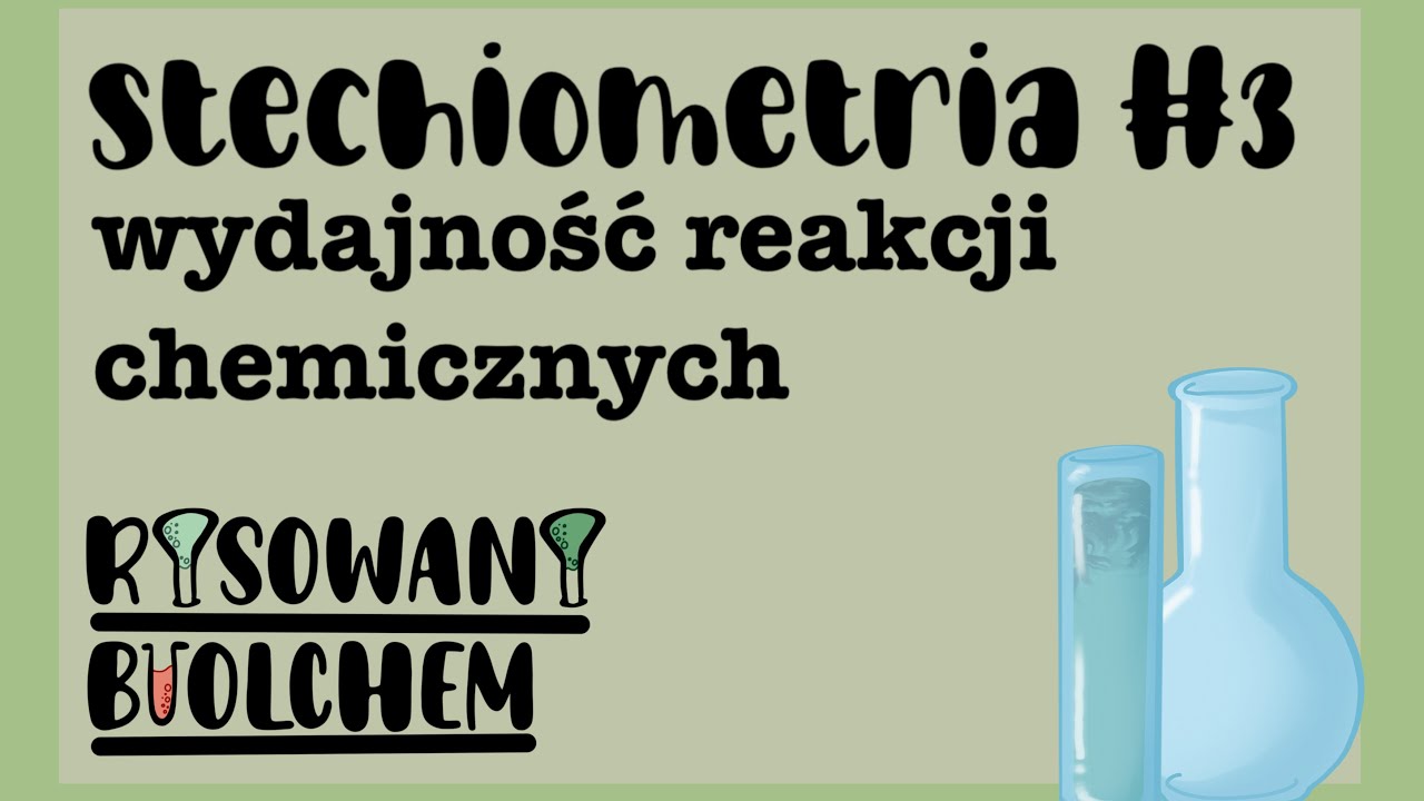wydajność reakcji - zapis z darmowych zajęć.