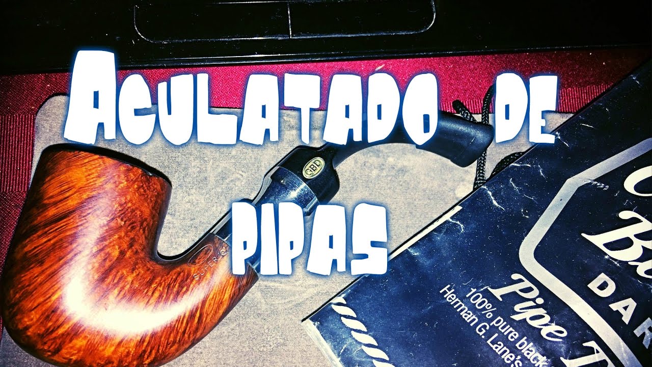 Aculatado de pipas de brezo maiz y espuma de mar