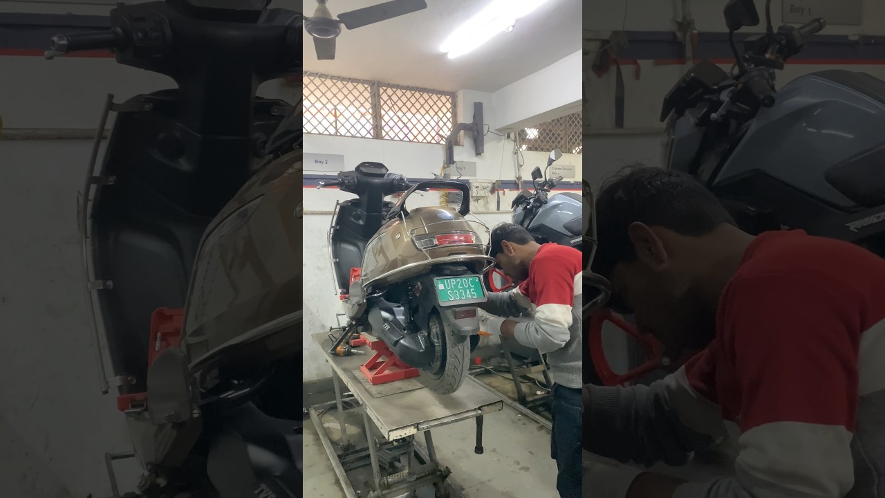 TVS Iqube Best service ❤️🙌