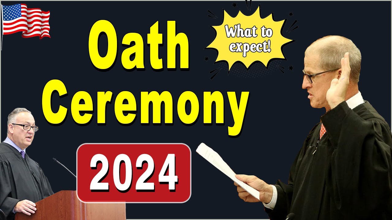 What to expect at Oath Ceremony US naturalization ceremony | Practice Oath of Allegiance Citizenship