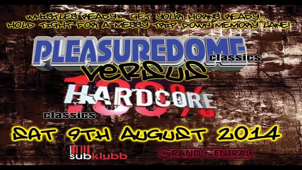 DJ PURSUIT LIVE @ PLEASUREDOME V's 100% HARDCORE (09-08-14)