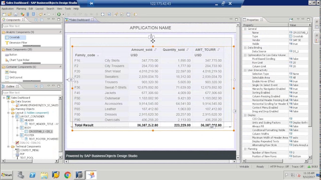 SAP BO Design Studio Introduction