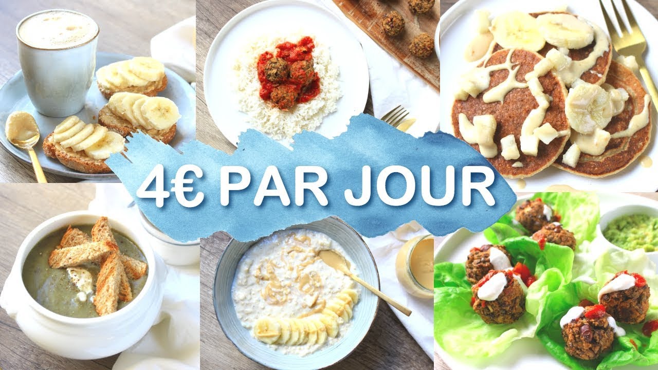 UNE SEMAINE VEGAN | 4€ PAR JOUR