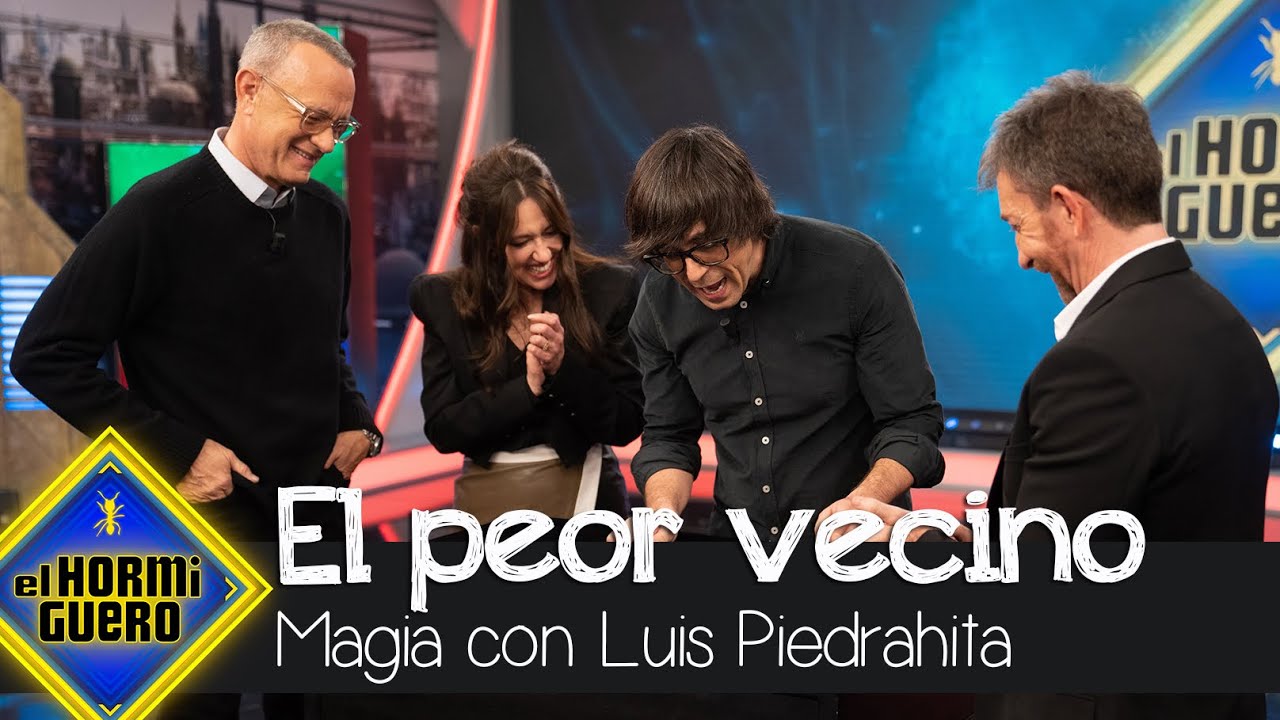 Luis Piedrahita recrea 'El peor vecino del mundo' con un truco de magia - El Hormiguero