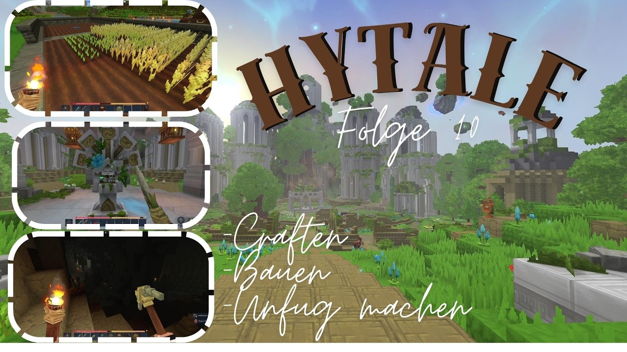 Let’s Play Hytale #10 – Feldarbeit macht Spaß