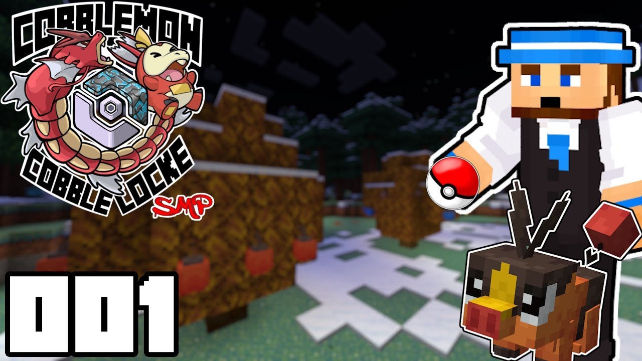 COBBLEMON SMP!!! - COBBLEMON COBBLELOCKE SMP - MINECRAFT POKEMON - #1 (Minecraft Pokemon Mod)