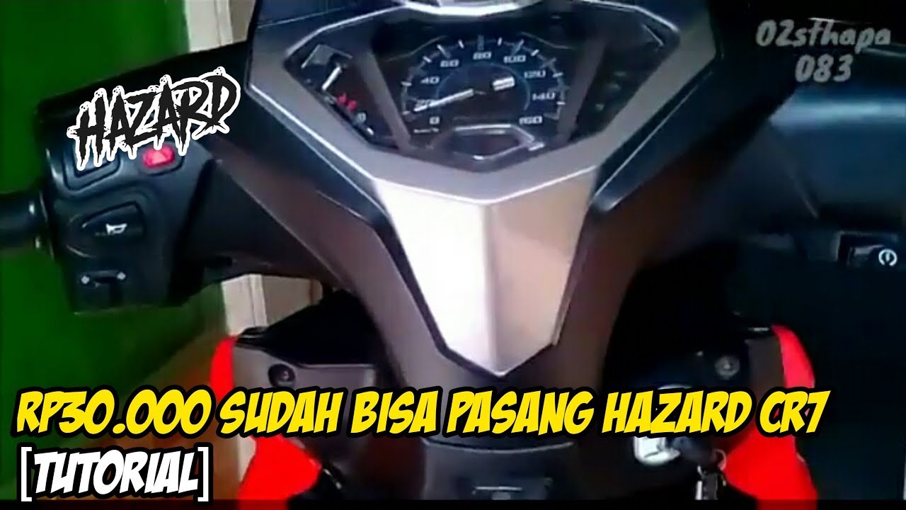 [TUTORIAL] Cara Pasang Flasher Hazard Di Motor Supra X 125 fi