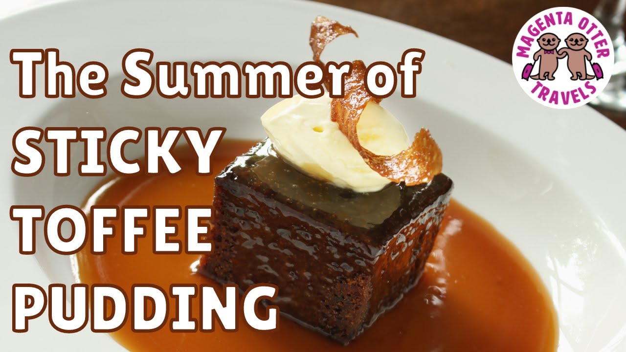 Sticky Toffee Puddings I Ate this Summer in England #foodie American Eats Sticky Toffee Pudding