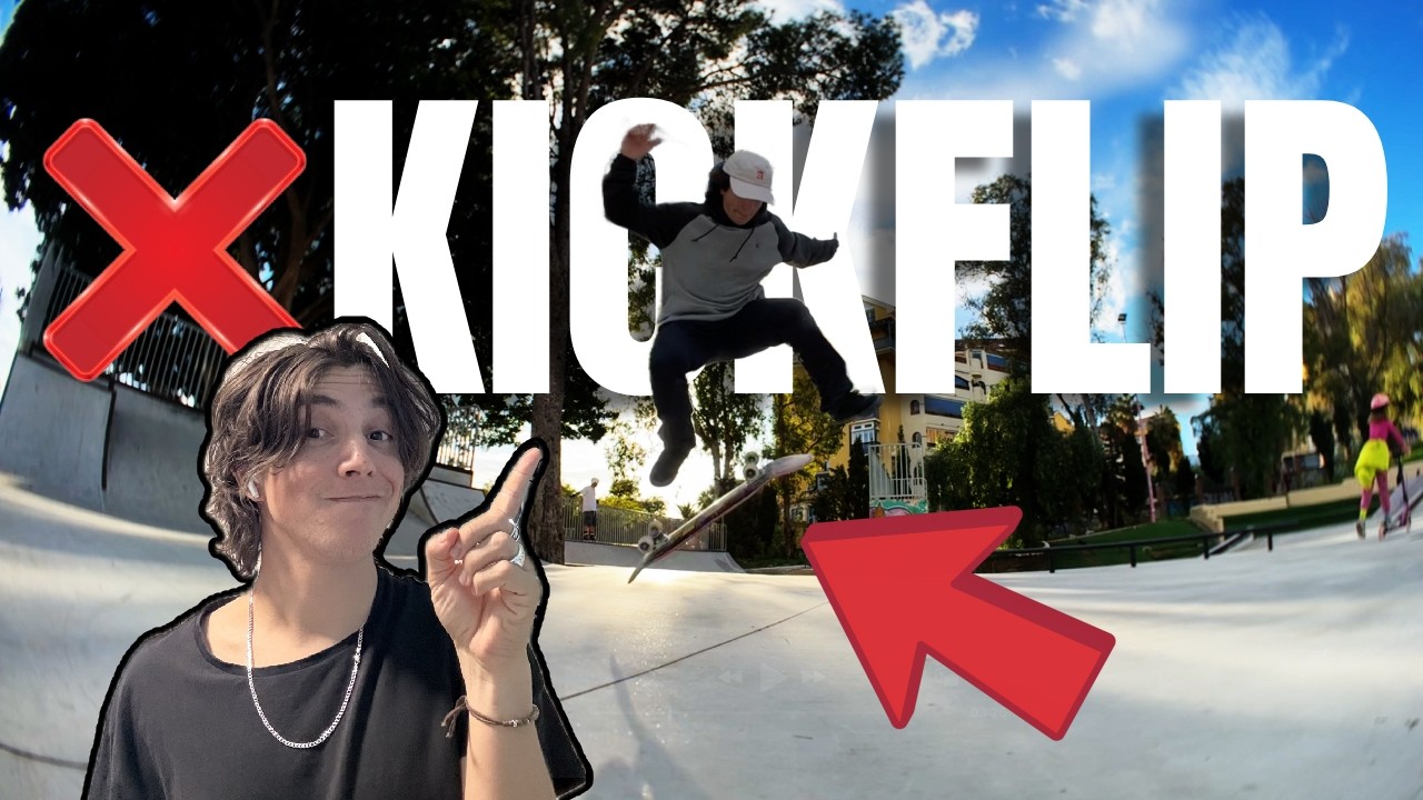 ❌ Los 10 errores que ARRUINAN tu Kickflip (y cómo solucionarlos)
