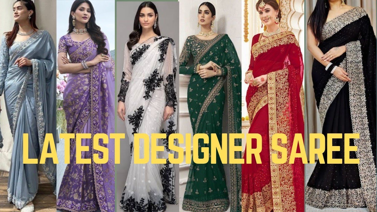 Latest Designer Saree Collection 2025 | Fence Party & Wedding Sarees Trend  #saree #sareefashion 