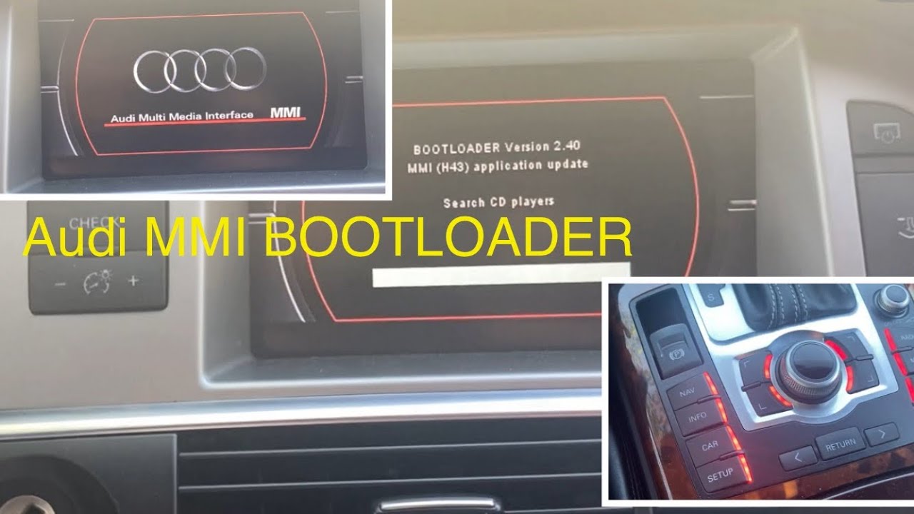 Audi MMI Bootloader Problem