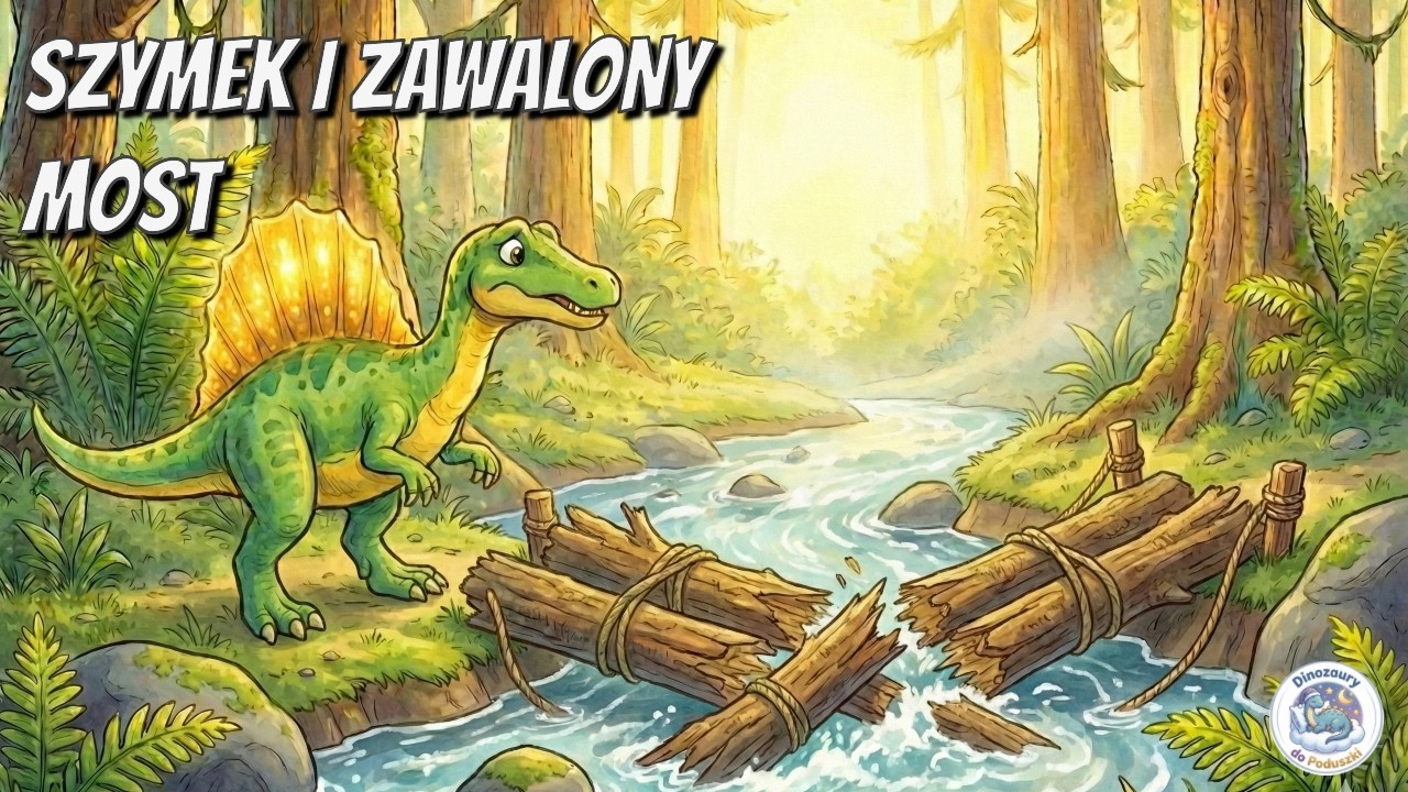 Bajka na Dobranoc: Szymek i Zawalony Most 🦕 Spokojny Sen (Audiobook)